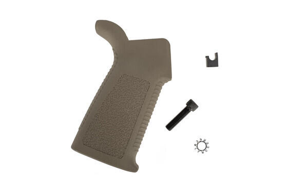 EXPO Arms FDE AR-15 RUGGED pistol grip will include the grip, grip screw, lock washer, and an ERGO Gapper!